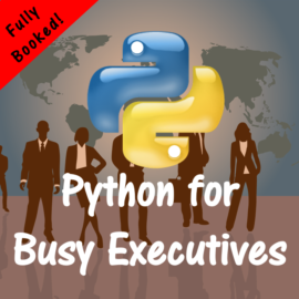 “Python for Busy Executives” workshop