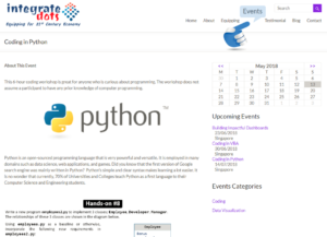 Online Registration for Events - IntegrateDots Inc.